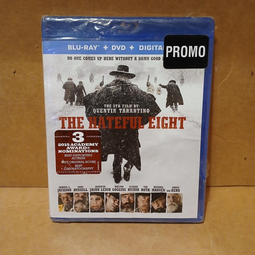 The Hateful Eight Blu-ray DVD New Quentin Tarantino Kurt Russell Western A055950